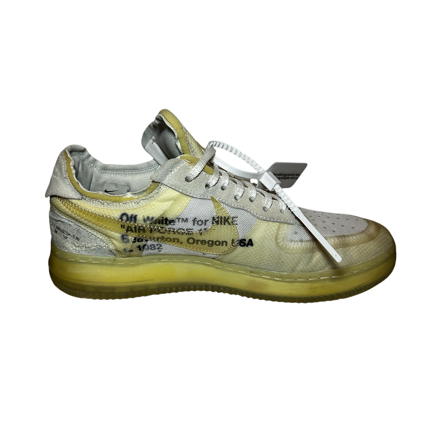 NIKE AIR FORCE 1 LOW OFF-WHITE WHITE (HASZNÁLT)