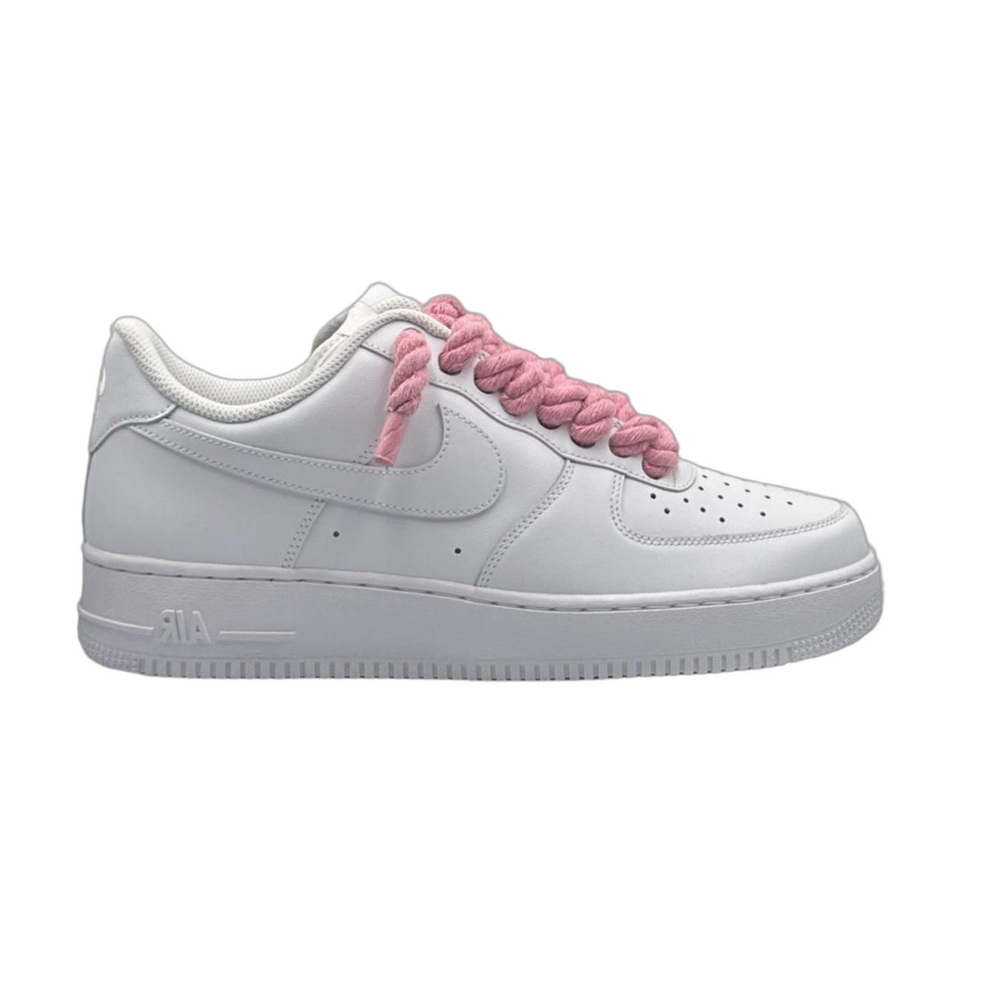 NIKE AIR FORCE 1 ROPE LACES PINK