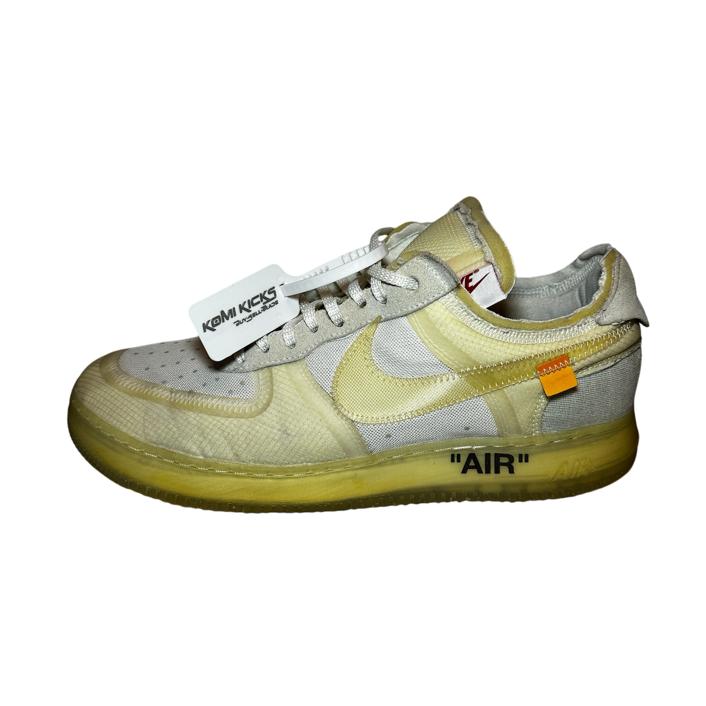 NIKE AIR FORCE 1 LOW OFF-WHITE WHITE (HASZNÁLT)